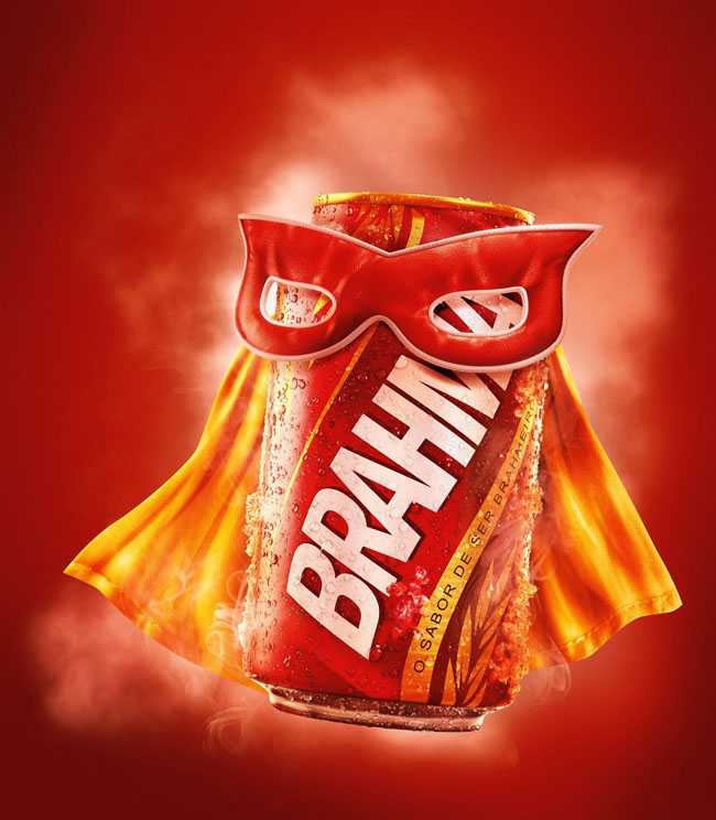BRAHMA啤酒系列趣味创意海报设计