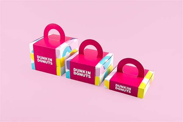 Dunkin Donuts甜甜圈包装设计