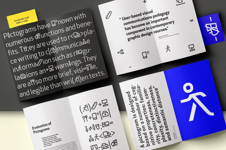 Typographic Icon Set字体书籍设计