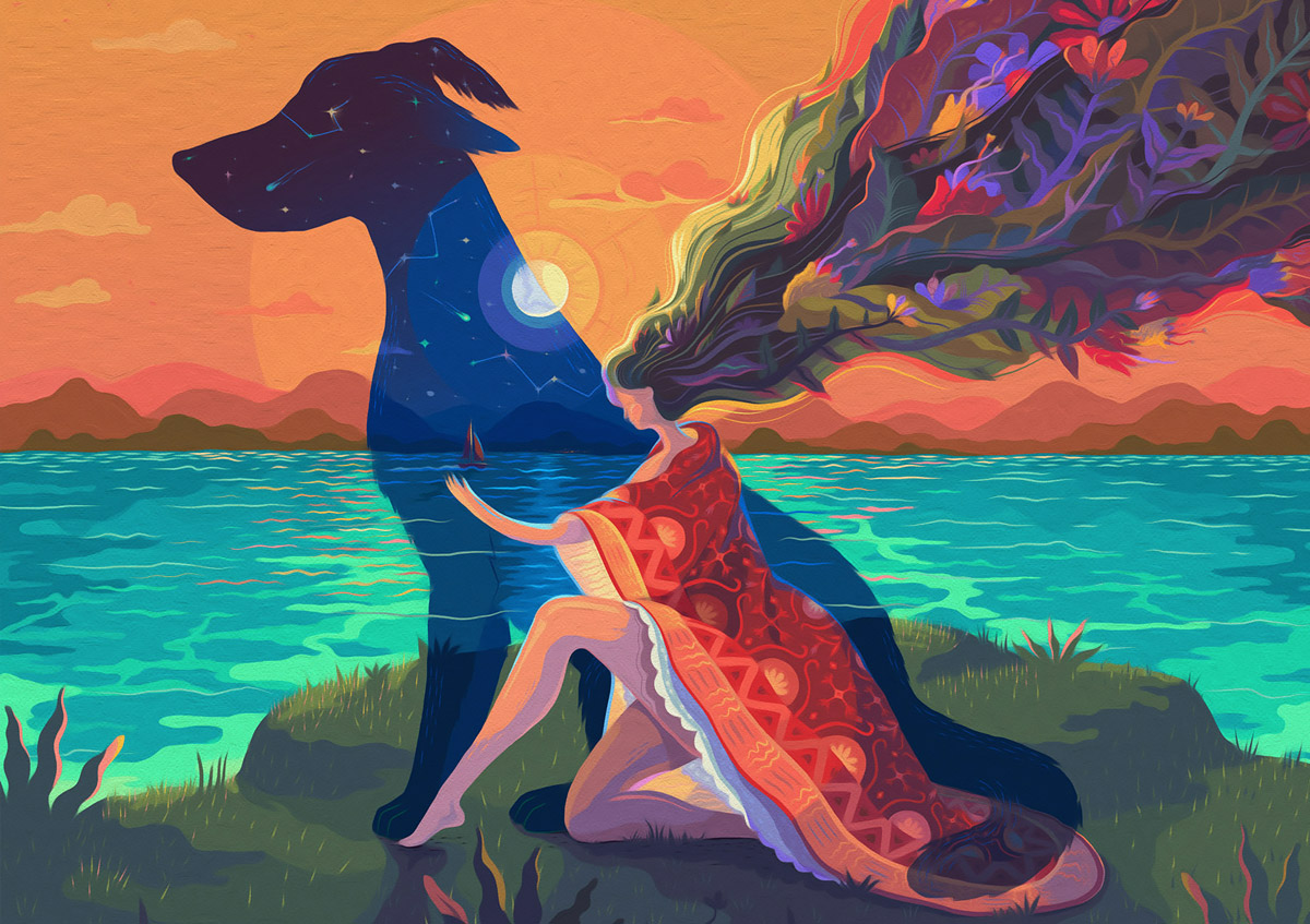 Lena Vargas Afanasieva时尚潮流插画
