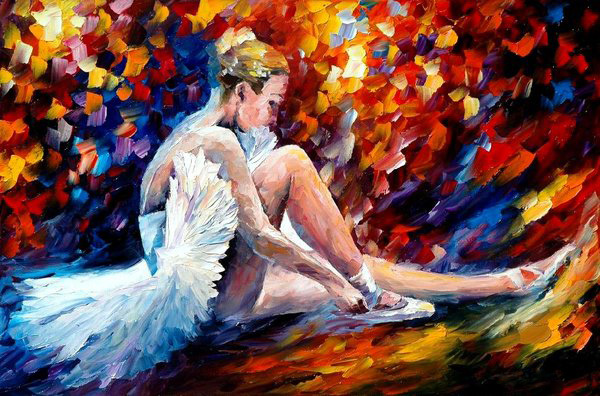 炫丽浓烈的色彩Leonid Afremov油画作品欣赏