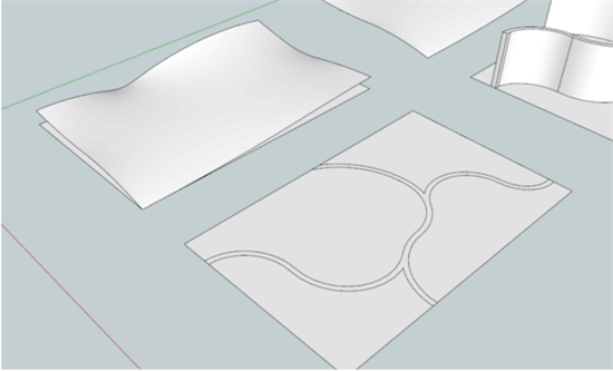 SketchUp 曲面地形绘制道路教程